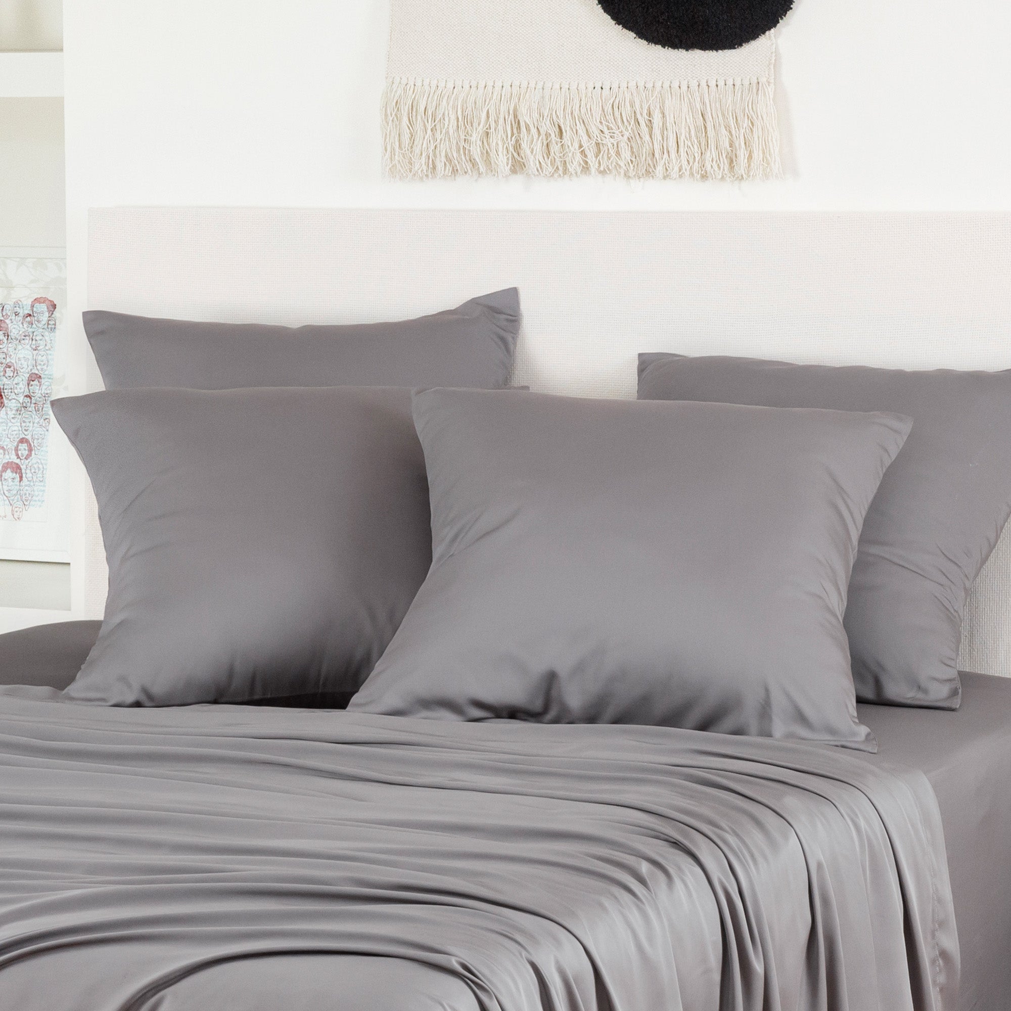 Fodere Protettive Per Cuscini PlushDeluxe King Size, In Bambù, Impermeabili, Ipoallergeniche, Set Da 2, Con Cerniera, 20x38 Pollici - 2
