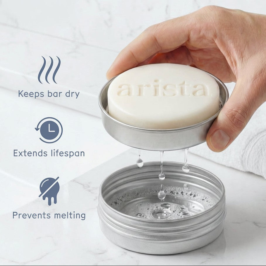 Shampoo Bar Holder Box | 100% Aluminium Tin