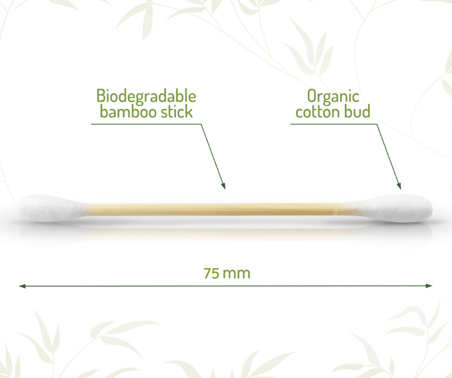 Acquista Cotton Fioc bambù e cotone biodegradabili 200 pz - Consegna a  domicilio con Papilla